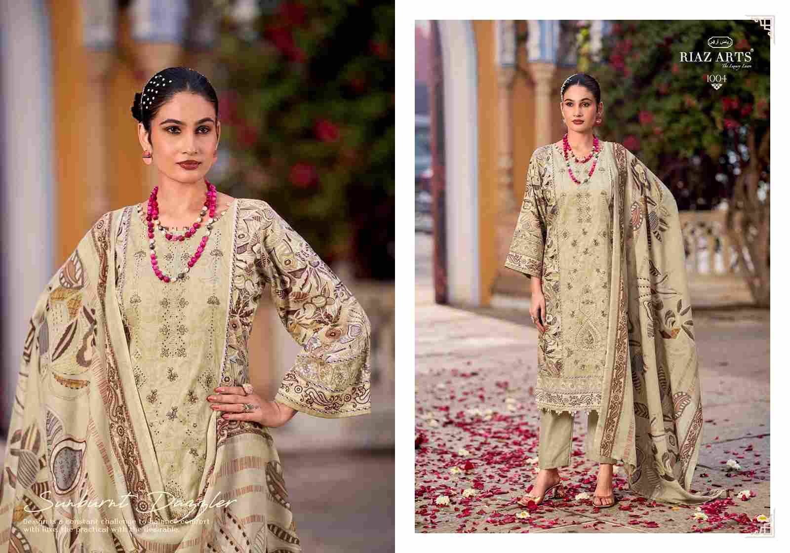 Abu Saeed By Riaz Arts 1001 To 1006 Series Beautiful Festive Suits Stylish Fancy Colorful Casual Wear & Ethnic Wear Cotton Cambric Lawn Print Dresses At Wholesale Price