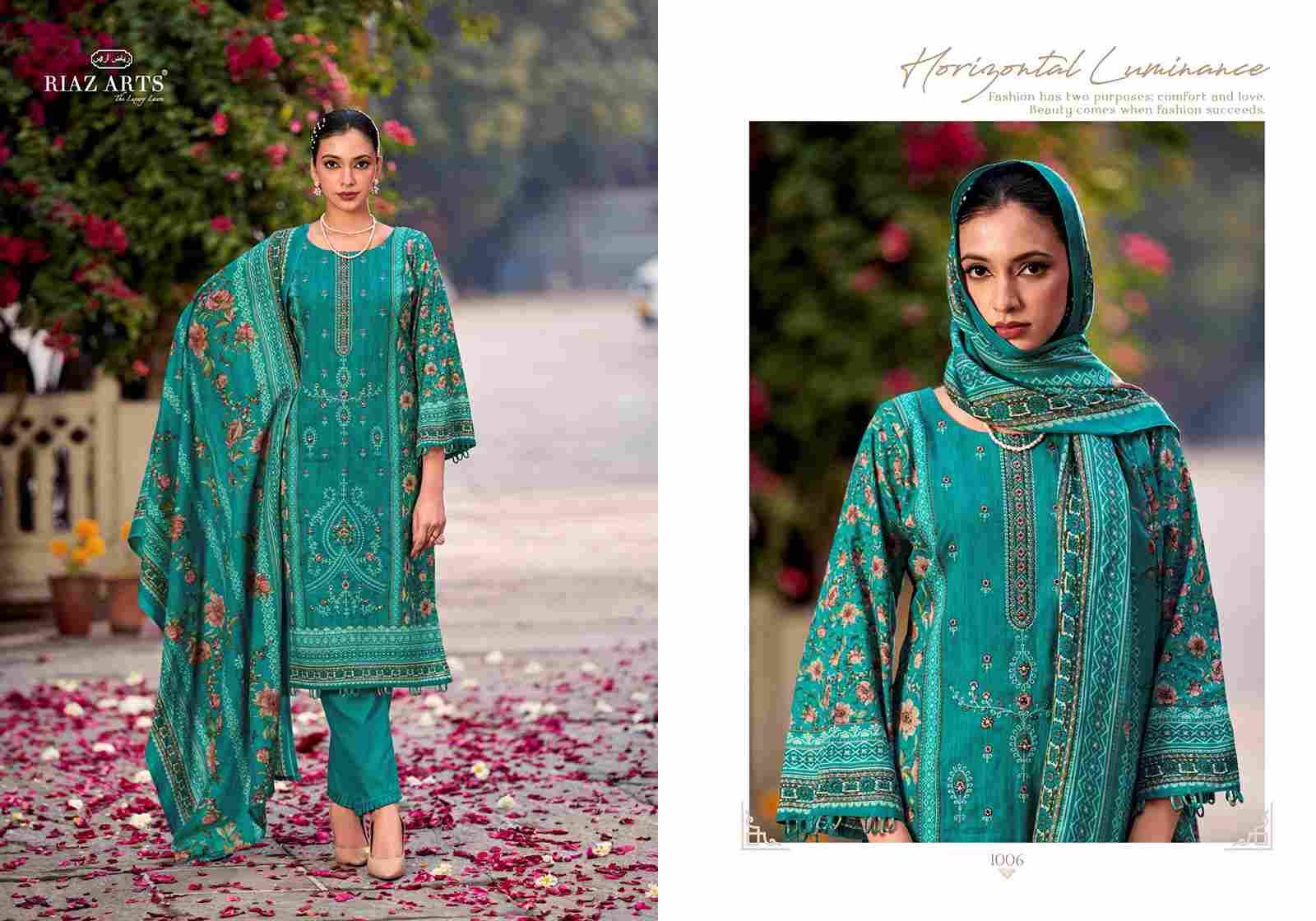 Abu Saeed By Riaz Arts 1001 To 1006 Series Beautiful Festive Suits Stylish Fancy Colorful Casual Wear & Ethnic Wear Cotton Cambric Lawn Print Dresses At Wholesale Price