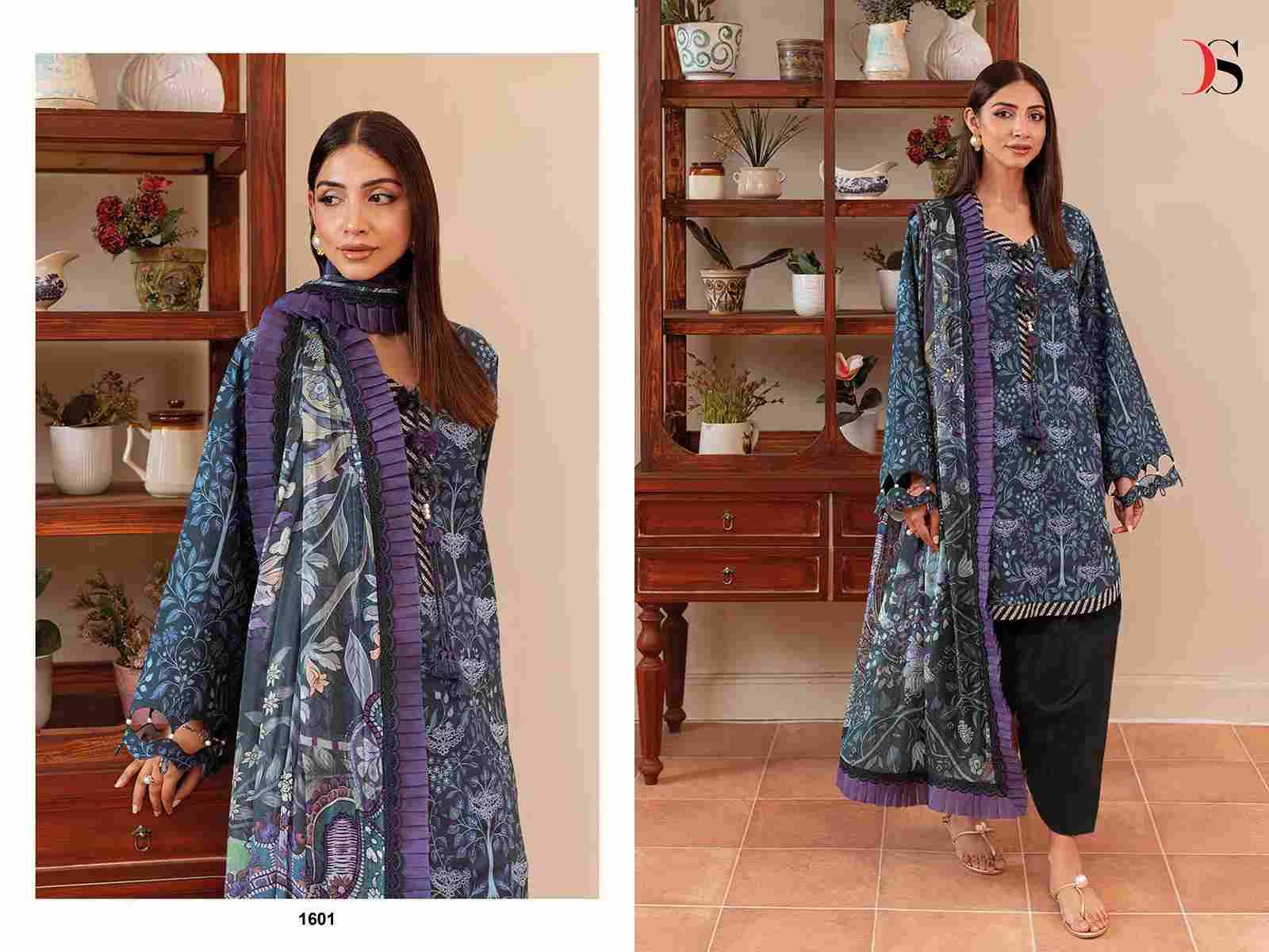 Jade Lumea By Deepsy Suits 1601 To 1608 Series Designer Pakistani Suits Beautiful Stylish Fancy Colorful Party Wear & Occasional Wear Pure Cotton Dresses At Wholesale Price