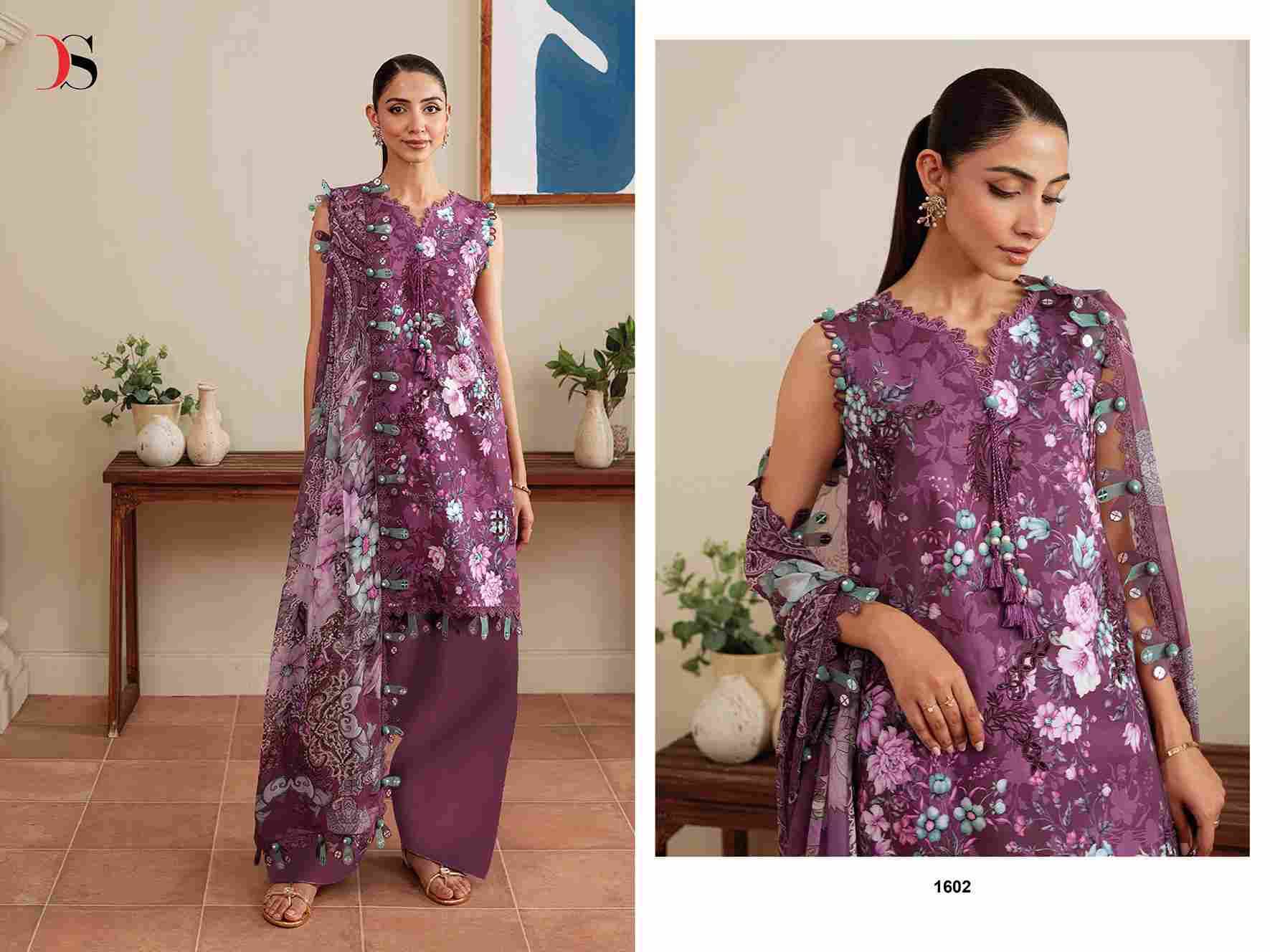 Jade Lumea By Deepsy Suits 1601 To 1608 Series Designer Pakistani Suits Beautiful Stylish Fancy Colorful Party Wear & Occasional Wear Pure Cotton Dresses At Wholesale Price