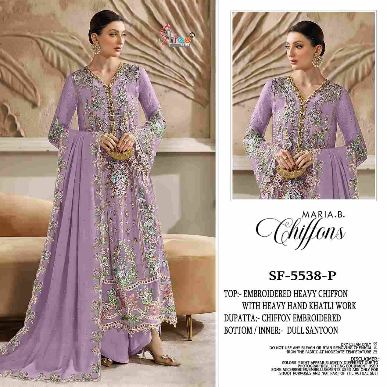 Shree Fabs Hit Design SF-5538 Colours Vol-3 By Shree Fabs SF-5538-P To SF-5538-S Series Beautiful Stylish Pakistani Suits Fancy Colorful Casual Wear & Ethnic Wear & Ready To Wear Chiffon Embroidery Dresses At Wholesale Price