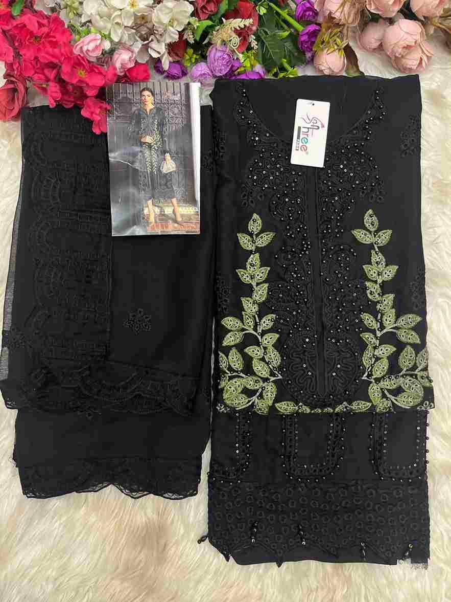 Shree Fabs Hit Design SF-5576 Colours By Shree Fabs SF-5576-A To SF-5576-D Series Beautiful Stylish Pakistani Suits Fancy Colorful Casual Wear & Ethnic Wear & Ready To Wear Chiffon Embroidery Dresses At Wholesale Price