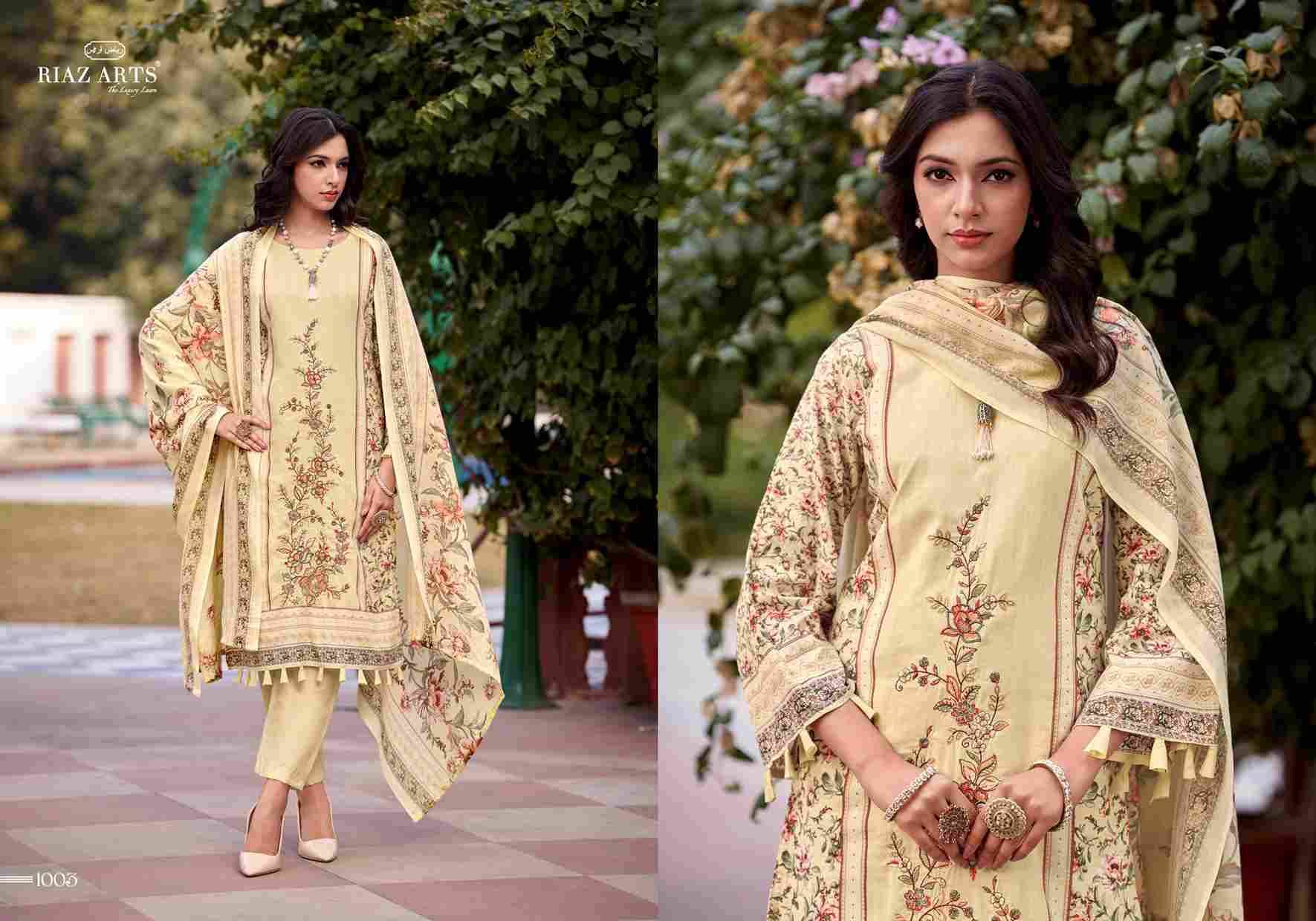 Farmaish By Riaz Arts 1001 To 1006 Series Beautiful Festive Suits Stylish Fancy Colorful Casual Wear & Ethnic Wear Cotton Cambric Lawn Print Dresses At Wholesale Price