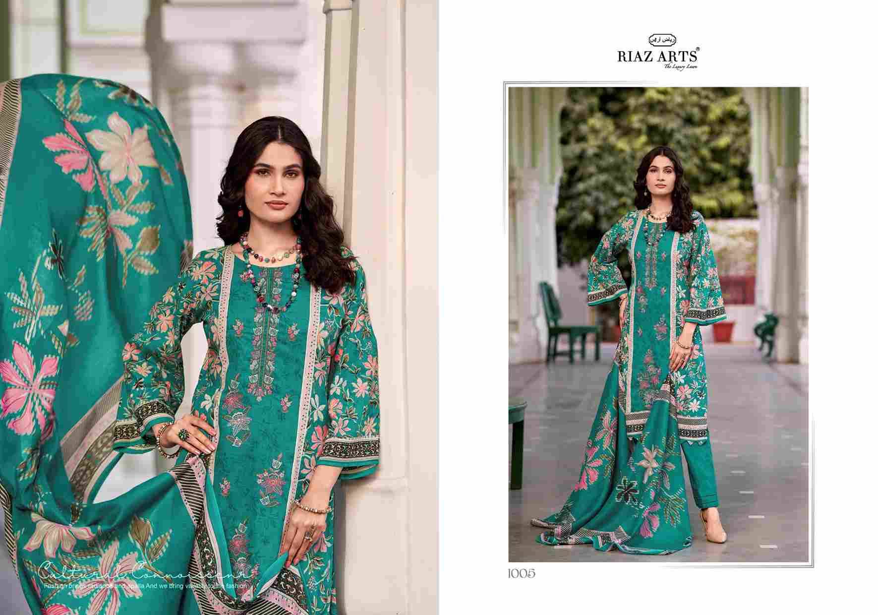 Farmaish By Riaz Arts 1001 To 1006 Series Beautiful Festive Suits Stylish Fancy Colorful Casual Wear & Ethnic Wear Cotton Cambric Lawn Print Dresses At Wholesale Price