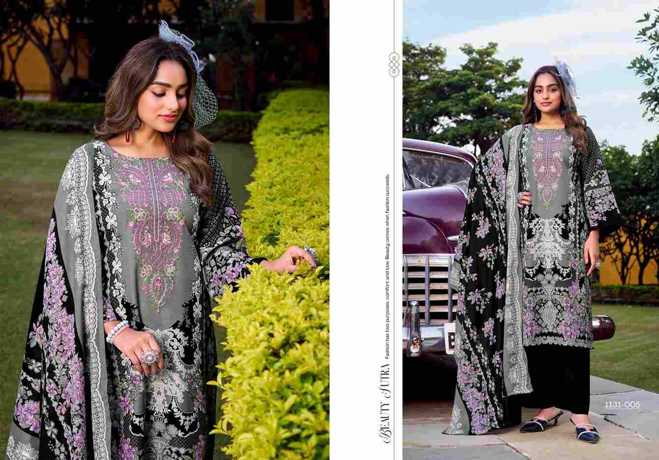 Needle Wonder Vol-7 By Romani 1131-001 To 1131-008 Series Beautiful Festive Suits Stylish Fancy Colorful Casual Wear & Ethnic Wear Soft Cotton Print Dresses At Wholesale Price