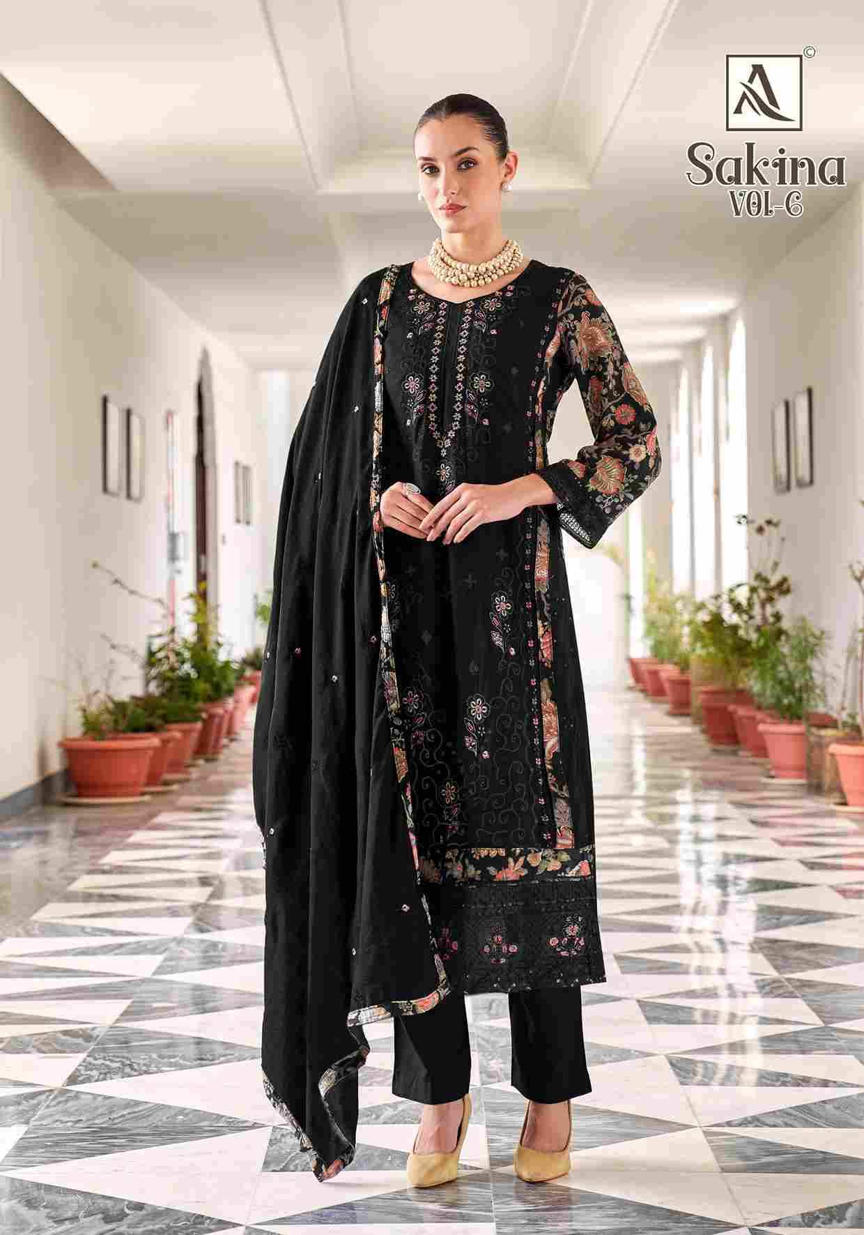 Sakina Vol-6 By Alok Suit 2027-846-01 To 2027-846-06 Series Beautiful Festive Suits Stylish Fancy Colorful Casual Wear & Ethnic Wear Pure Viscose Rayon Print Dresses At Wholesale Price