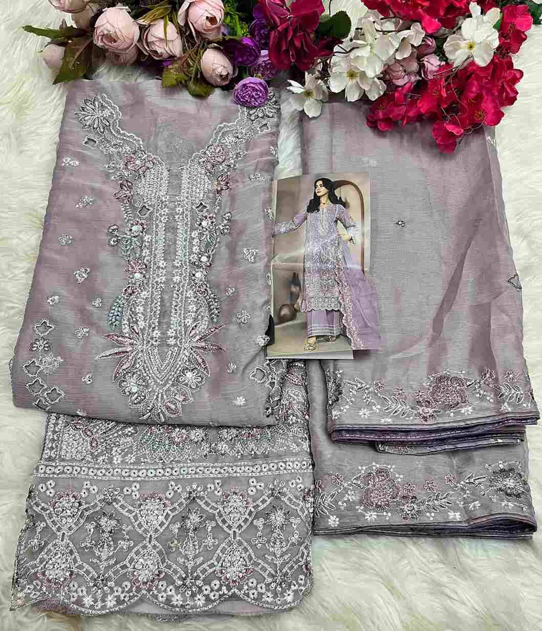 Shree Fabs Hit Design K-5541 Colours By Shree Fabs K-5541-A To K-5541-D Series Beautiful Stylish Pakistani Suits Fancy Colorful Casual Wear & Ethnic Wear & Ready To Wear Chiffon Embroidery Dresses At Wholesale Price