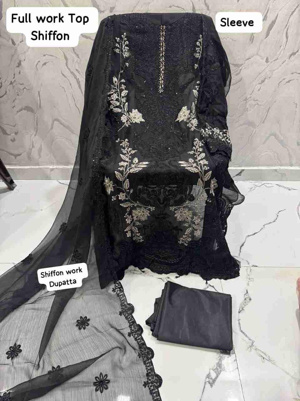 Shree Fabs Hit Design SF-5534 Colours Vol-3 By Shree Fabs SF-5534-C To SF-5534-Q Series Beautiful Stylish Pakistani Suits Fancy Colorful Casual Wear & Ethnic Wear & Ready To Wear Chiffon Embroidery Dresses At Wholesale Price