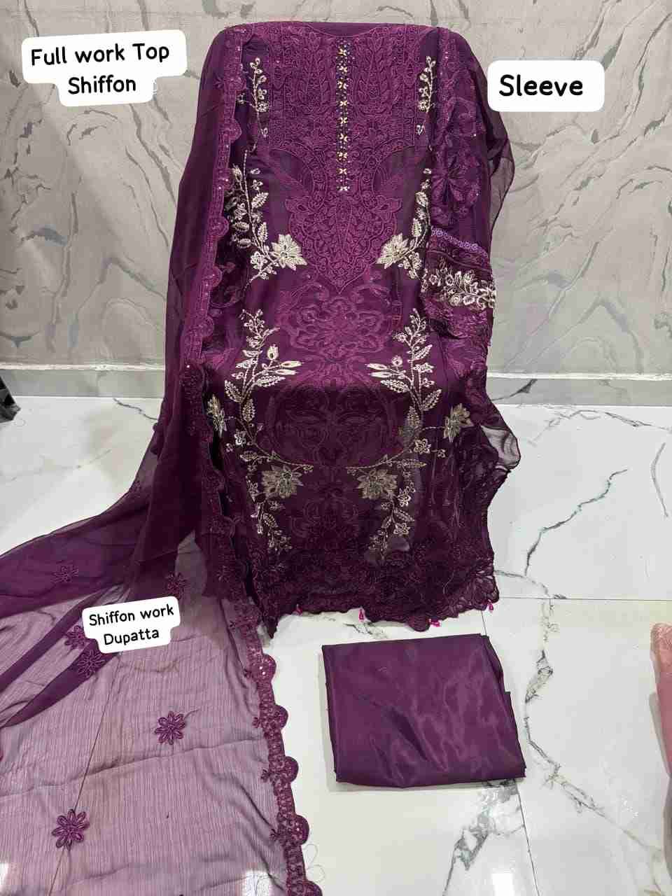 Shree Fabs Hit Design SF-5534 Colours Vol-3 By Shree Fabs SF-5534-C To SF-5534-Q Series Beautiful Stylish Pakistani Suits Fancy Colorful Casual Wear & Ethnic Wear & Ready To Wear Chiffon Embroidery Dresses At Wholesale Price