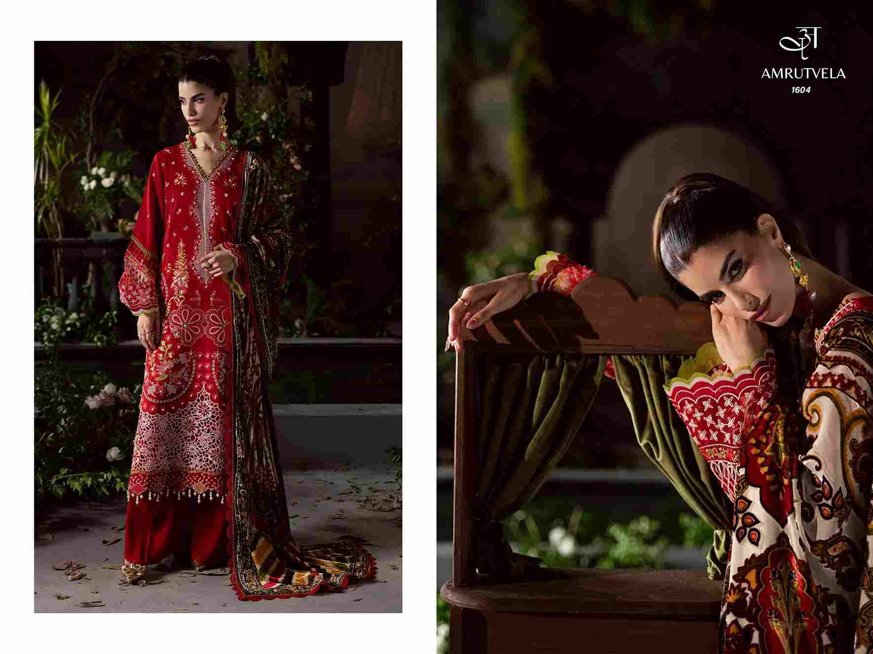 Mahnoor Luxury Rayon Collection By Amrutvela 1601 To 1606 Series Pakistani Stylish Beautiful Colourful Printed & Embroidered Party Wear & Occasional Wear Pure Rayon Dresses At Wholesale Price