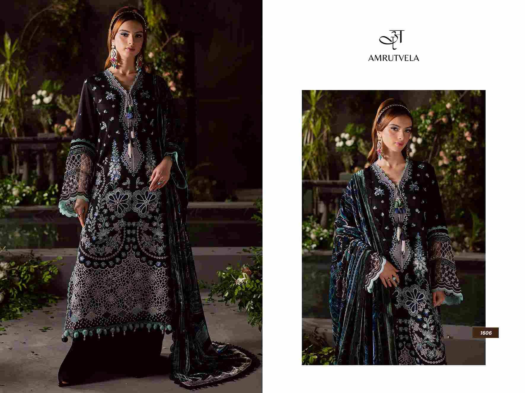 Mahnoor Luxury Rayon Collection By Amrutvela 1601 To 1606 Series Pakistani Stylish Beautiful Colourful Printed & Embroidered Party Wear & Occasional Wear Pure Rayon Dresses At Wholesale Price