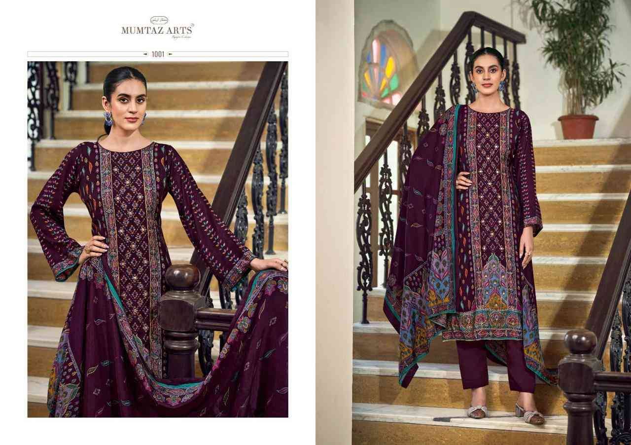 Tanya By Mumtaz Arts 1001 To 1004 Series Designer Festive Suits Collection Beautiful Stylish Fancy Colorful Party Wear & Occasional Wear Pure Viscose Muslin Dresses At Wholesale Price