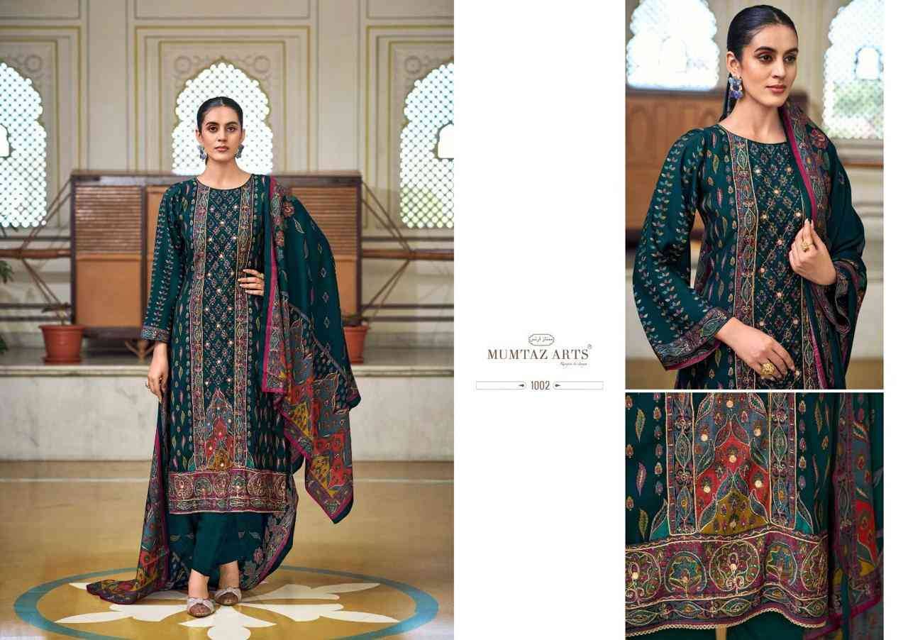 Tanya By Mumtaz Arts 1001 To 1004 Series Designer Festive Suits Collection Beautiful Stylish Fancy Colorful Party Wear & Occasional Wear Pure Viscose Muslin Dresses At Wholesale Price