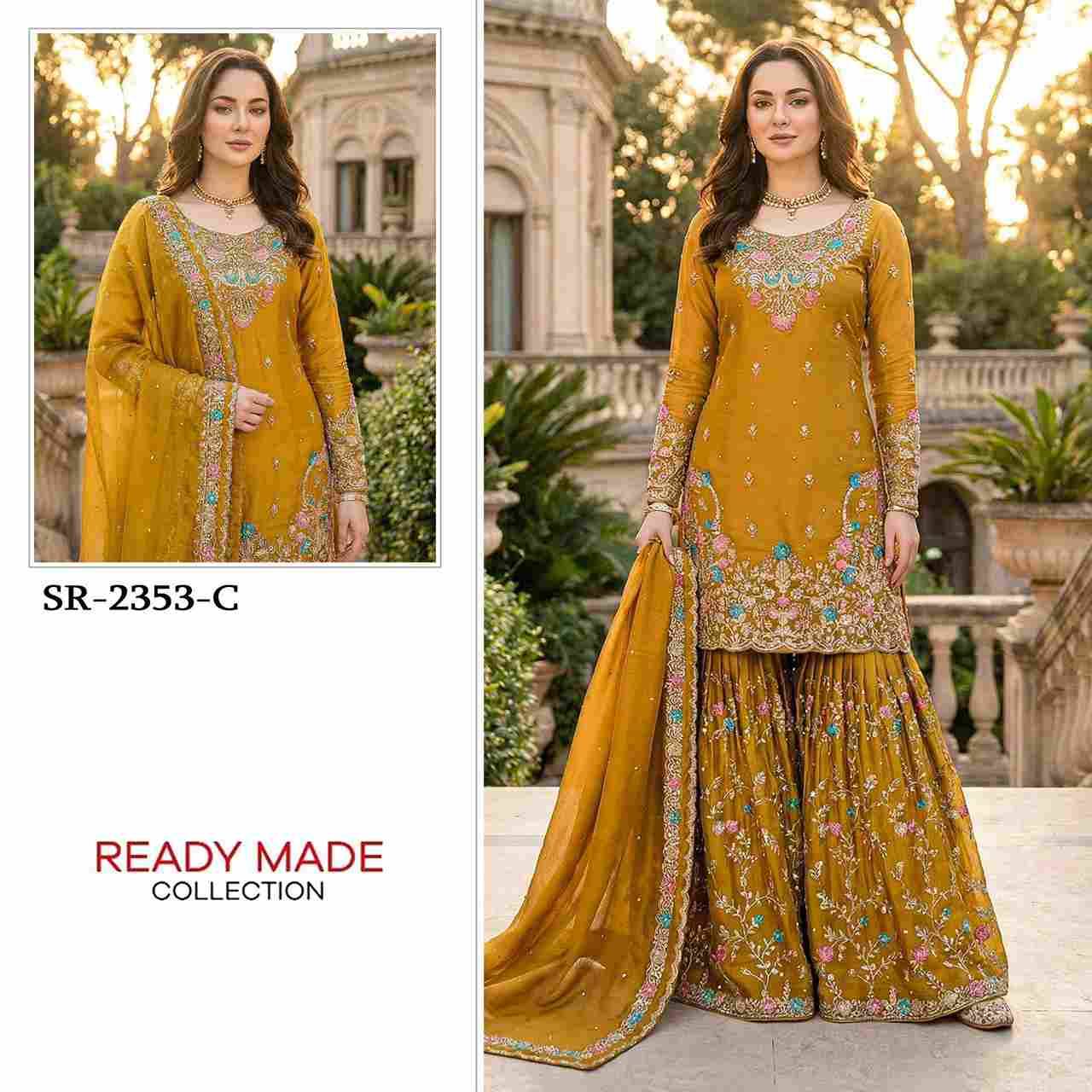 Shree Fabs Hit Design SR-2353 Colours By Shree Fabs SR-2353-A To SR-2353-D Series Beautiful Stylish Pakistani Suits Fancy Colorful Casual Wear & Ethnic Wear & Ready To Wear Jimmy Choo Embroidery Dresses At Wholesale Price