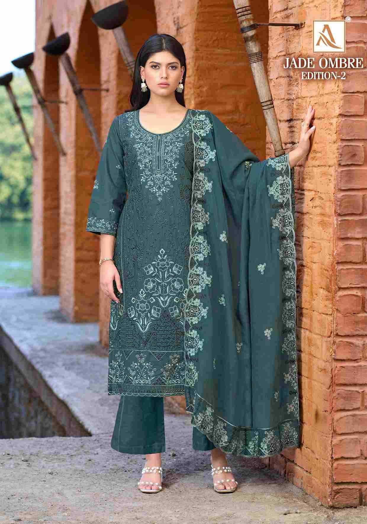 Jade Ombre Vol-2 By Alok Suit 2214-1021-01 To 2214-1021-06 Series Beautiful Festive Suits Stylish Fancy Colorful Casual Wear & Ethnic Wear Pure Cambric Lawn Print Dresses At Wholesale Price