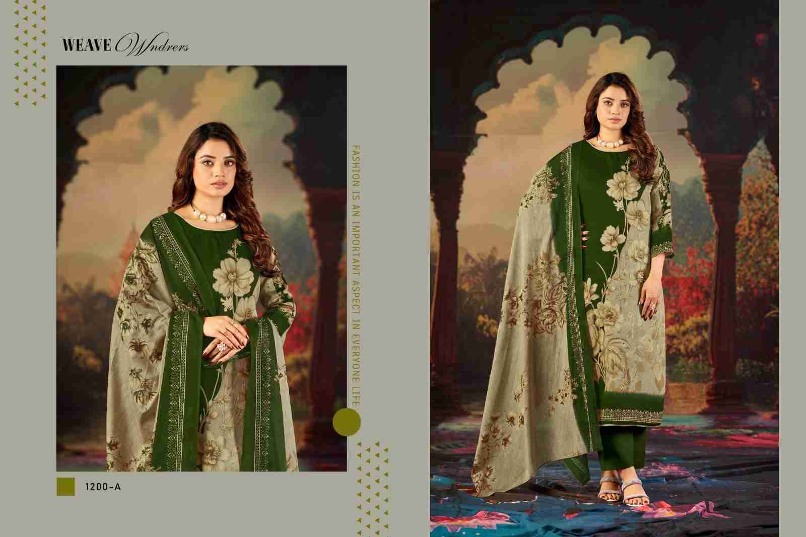 Kayka Vol-2 By Azara 1200-A To 1200-D Series Designer Stylish Fancy Colorful Beautiful Party Wear & Ethnic Wear Collection Pure Jam Cotton Dresses At Wholesale Price