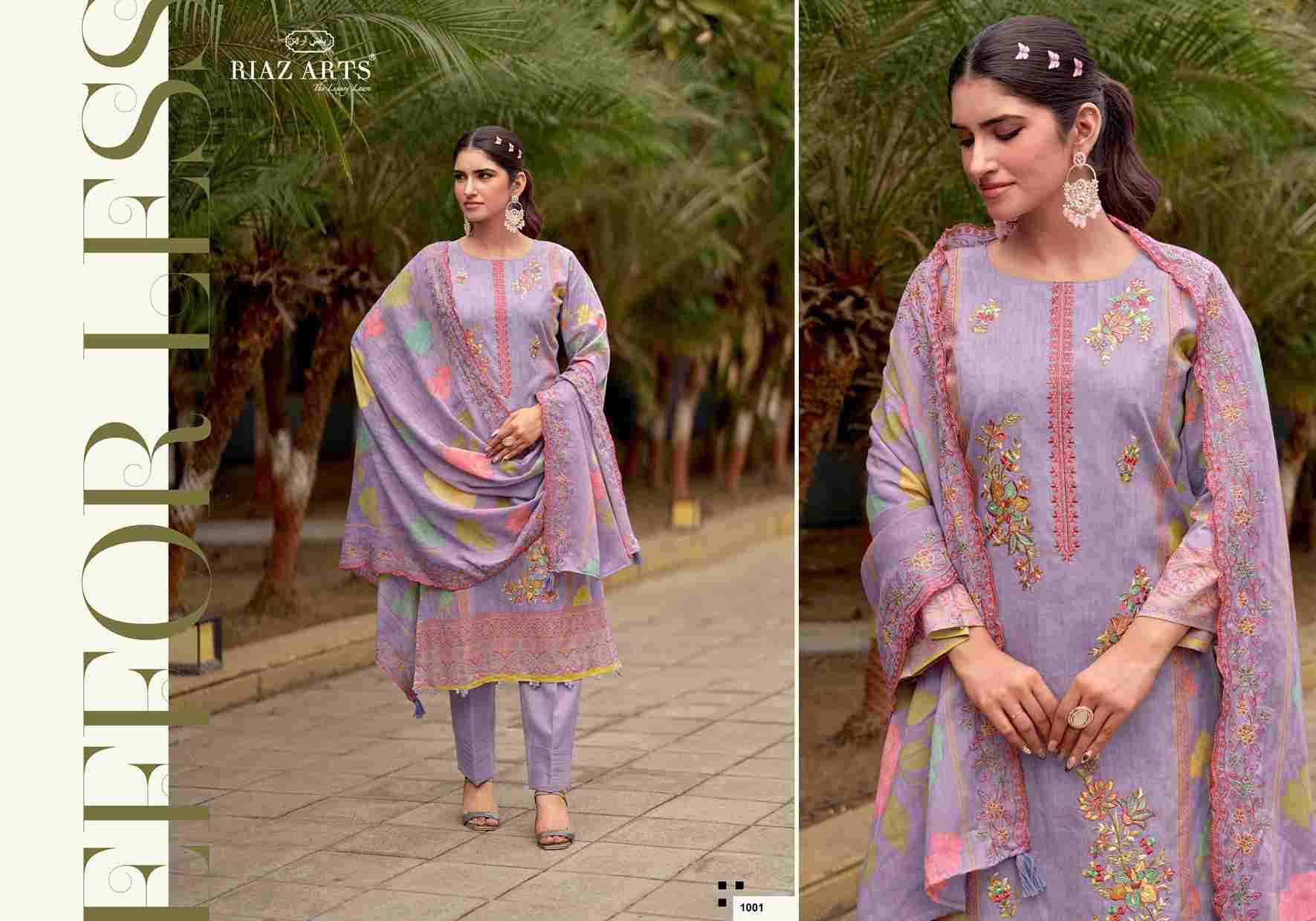 Karigiri-E-Saeed By Riaz Arts 1001 To 1004 Series Beautiful Festive Suits Stylish Fancy Colorful Casual Wear & Ethnic Wear Cotton Cambric Lawn Print Dresses At Wholesale Price