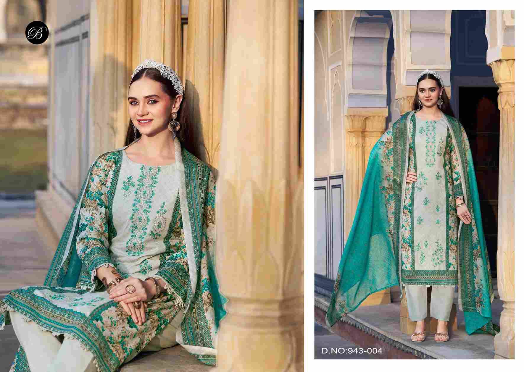 Bin Saeed Vol-11 By Belliza 943-001 To 943-006 Series Beautiful Stylish Festive Suits Fancy Colorful Casual Wear & Ethnic Wear & Ready To Wear Pure Cotton Digital Print Dresses At Wholesale Price
