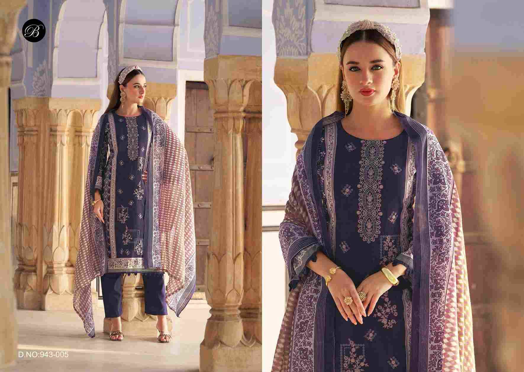 Bin Saeed Vol-11 By Belliza 943-001 To 943-006 Series Beautiful Stylish Festive Suits Fancy Colorful Casual Wear & Ethnic Wear & Ready To Wear Pure Cotton Digital Print Dresses At Wholesale Price