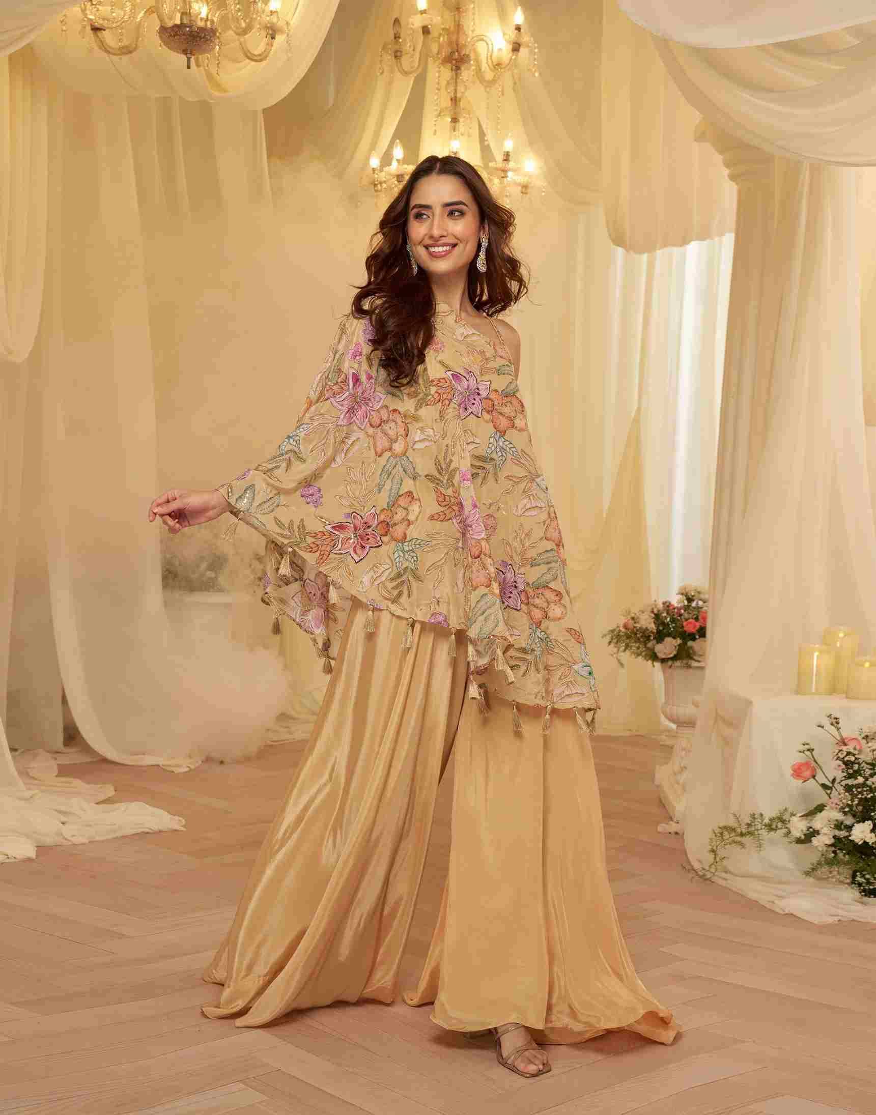 Tamanna By Sayuri 10284 To 10287 Series Designer Festive Suits Collection Beautiful Stylish Fancy Colorful Party Wear & Occasional Wear Viscose Natural Crepe Dresses At Wholesale Price