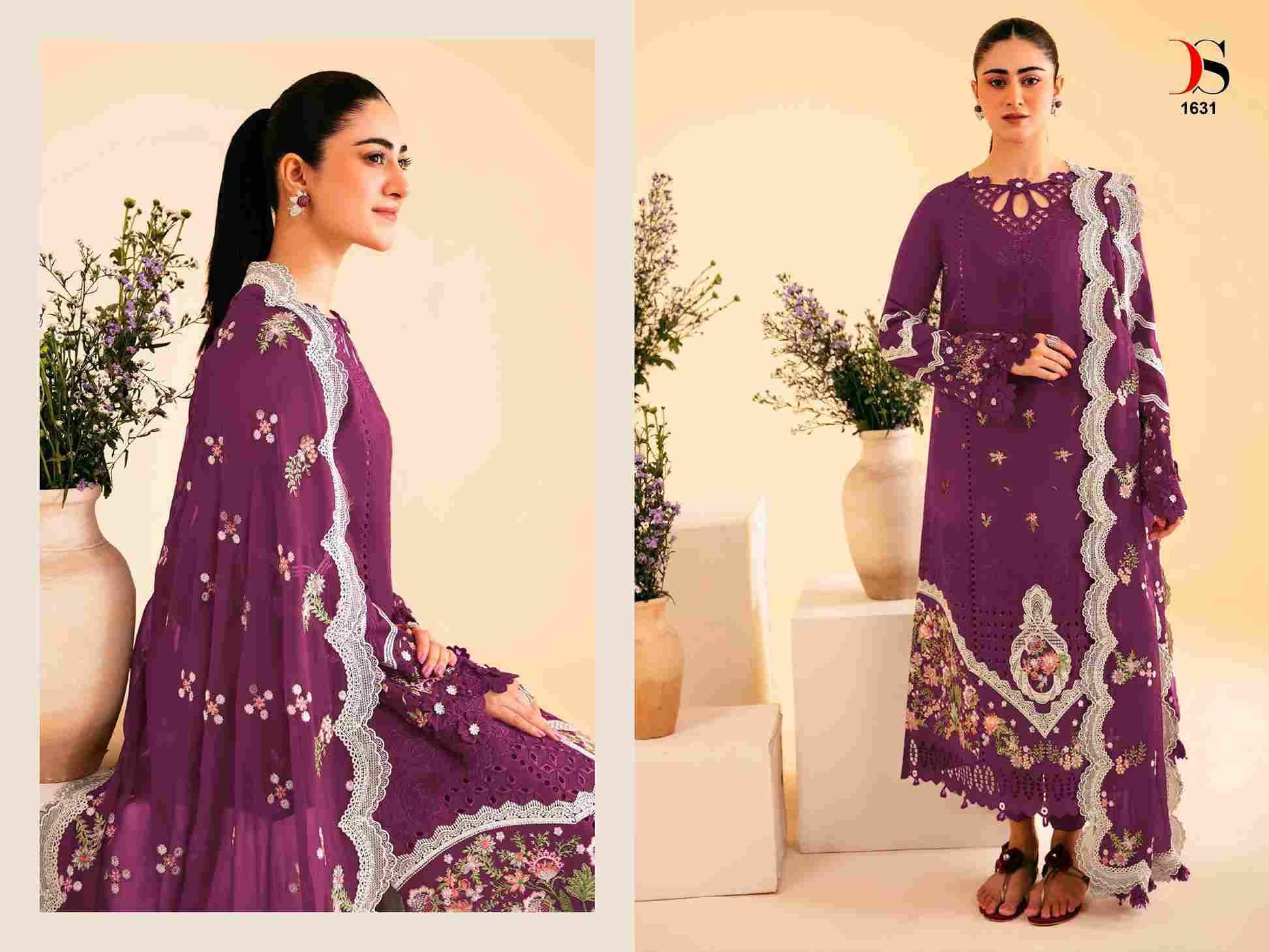 Elaf Vol-7 By Deepsy Suits 1631 To 1436 Series Designer Pakistani Suits Beautiful Stylish Fancy Colorful Party Wear & Occasional Wear Pure Cotton Dresses At Wholesale Price