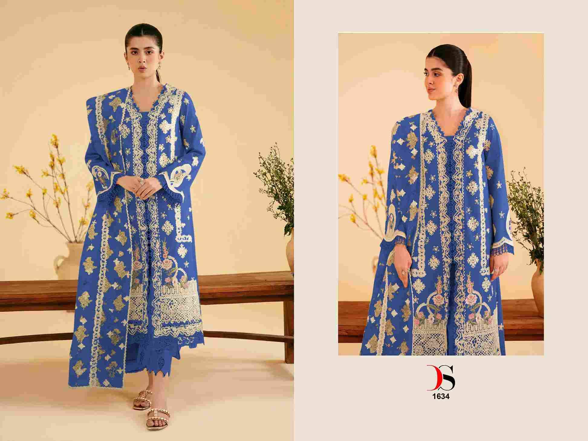 Elaf Vol-7 By Deepsy Suits 1631 To 1436 Series Designer Pakistani Suits Beautiful Stylish Fancy Colorful Party Wear & Occasional Wear Pure Cotton Dresses At Wholesale Price