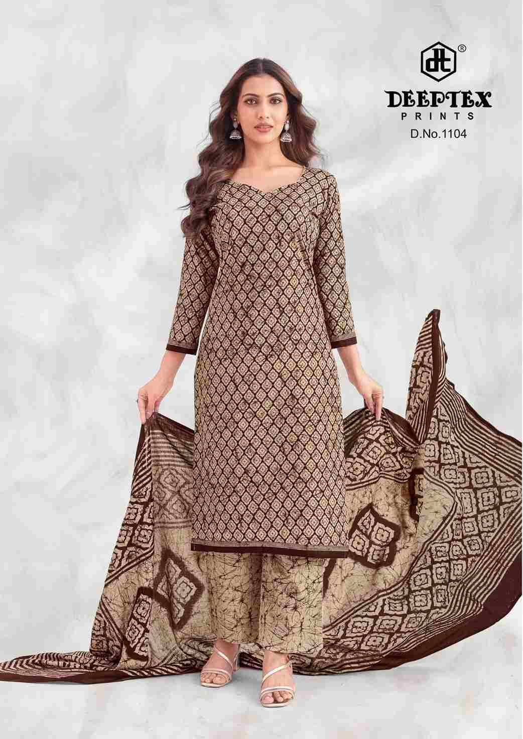 Aaliza Vol-11 By Deeptex Prints 1101 To 1110 Series Beautiful Festive Suits Stylish Fancy Colorful Casual Wear & Ethnic Wear Cotton Print Dresses At Wholesale Price
