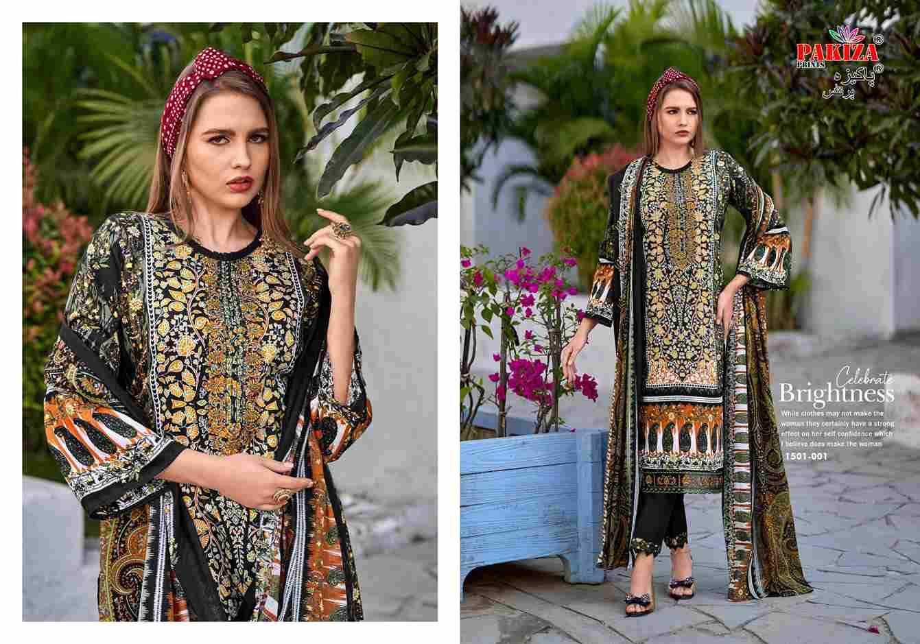 Farmaish Vol-15 By Pakiza Prints 1504-001-To 1504-004 Series Beautiful Festive Suits Stylish Fancy Colorful Party Wear & Occasional Wear Jam Satin Print Dresses At Wholesale Price