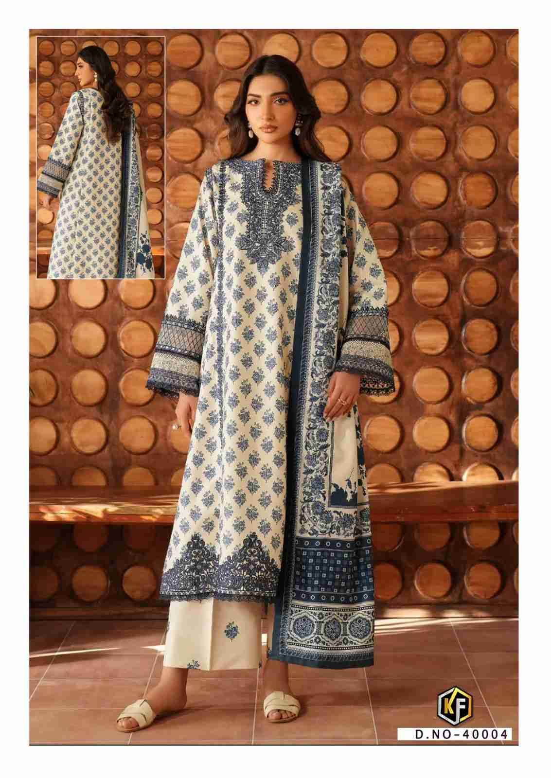 Maria.B. Vol-40 By Keval Fab 40001 To 40006 Series Beautiful Stylish Festive Suits Fancy Colorful Casual Wear & Ethnic Wear & Ready To Wear Heavy Cotton Print Dresses At Wholesale Price