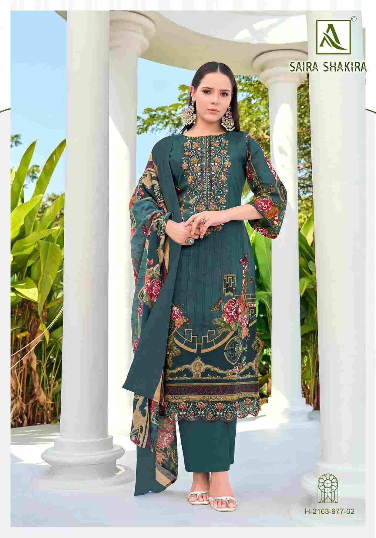 Saira Shakira By Alok Suit 2163-977-01 To 2163-977-08 Series Beautiful Festive Suits Stylish Fancy Colorful Casual Wear & Ethnic Wear Pure Cambric Cotton Print Dresses At Wholesale Price