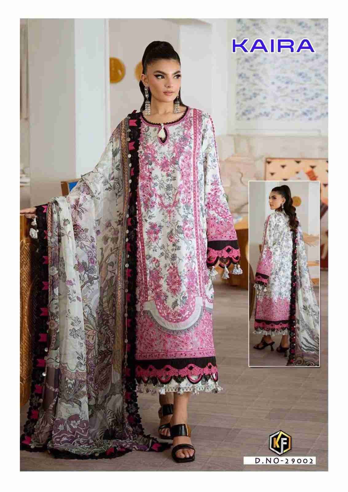 Kaira Vol-29 By Keval Fab 29001 To 29006 Series Beautiful Festive Suits Colorful Stylish Fancy Casual Wear & Ethnic Wear Pure Lawn Cotton Print Dresses At Wholesale Price