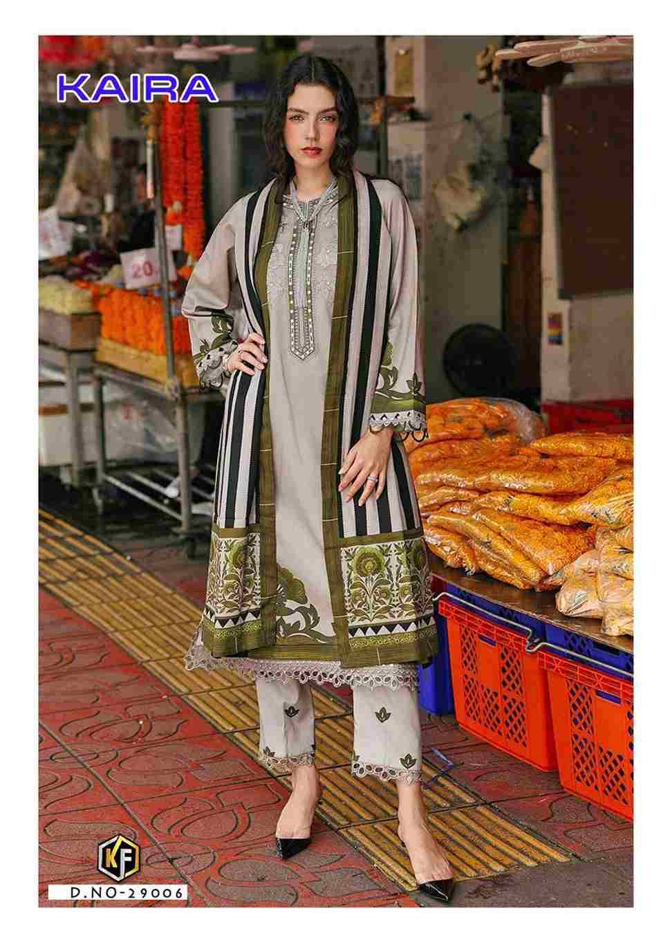 Kaira Vol-29 By Keval Fab 29001 To 29006 Series Beautiful Festive Suits Colorful Stylish Fancy Casual Wear & Ethnic Wear Pure Lawn Cotton Print Dresses At Wholesale Price