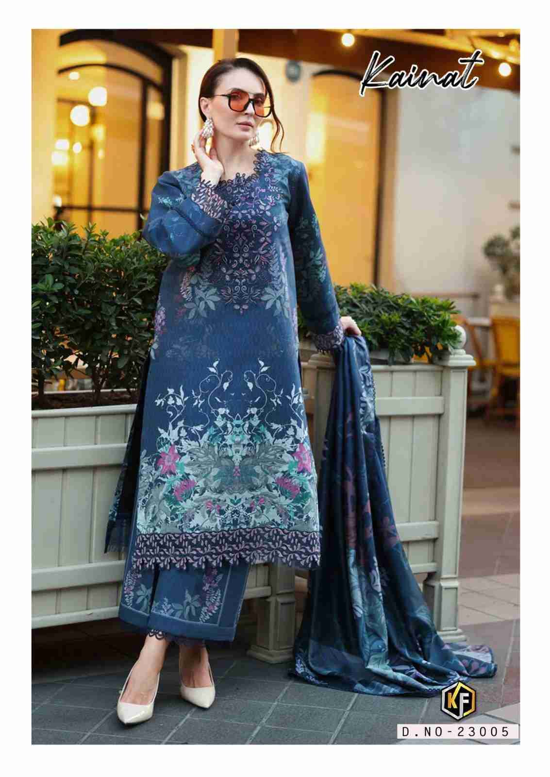 Kainat Vol-23 By Keval Fab 23001 To 23006 Series Beautiful Suits Colorful Stylish Fancy Casual Wear & Ethnic Wear Pure Cotton Dresses At Wholesale Price