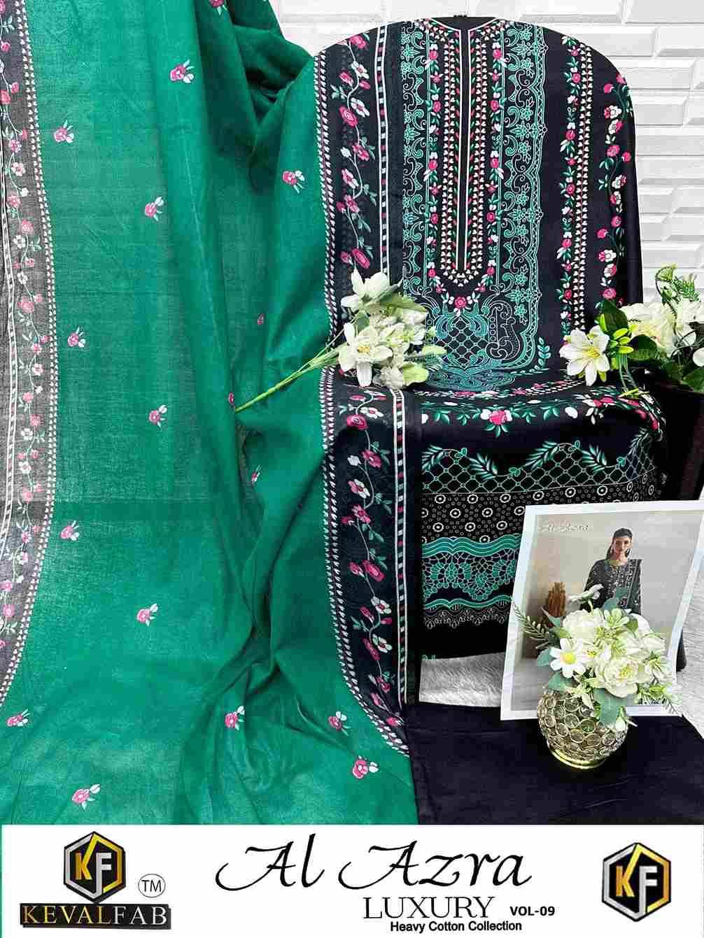 Al Azara Vol- By Keval Fab 9001 To 9006 Series Beautiful Festive Suits Stylish Fancy Colorful Casual Wear & Ethnic Wear Heavy Cotton Digital Print Dresses At Wholesale Price