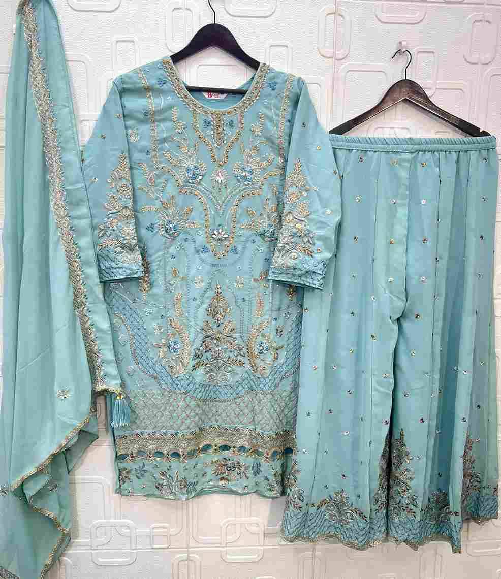 Bilqis 251 Colours By Bilqis 251-A To 251-D Series Beautiful Pakistani Suits Stylish Fancy Colorful Party Wear & Occasional Wear Faux Georgette Embroidery Dresses At Wholesale Price