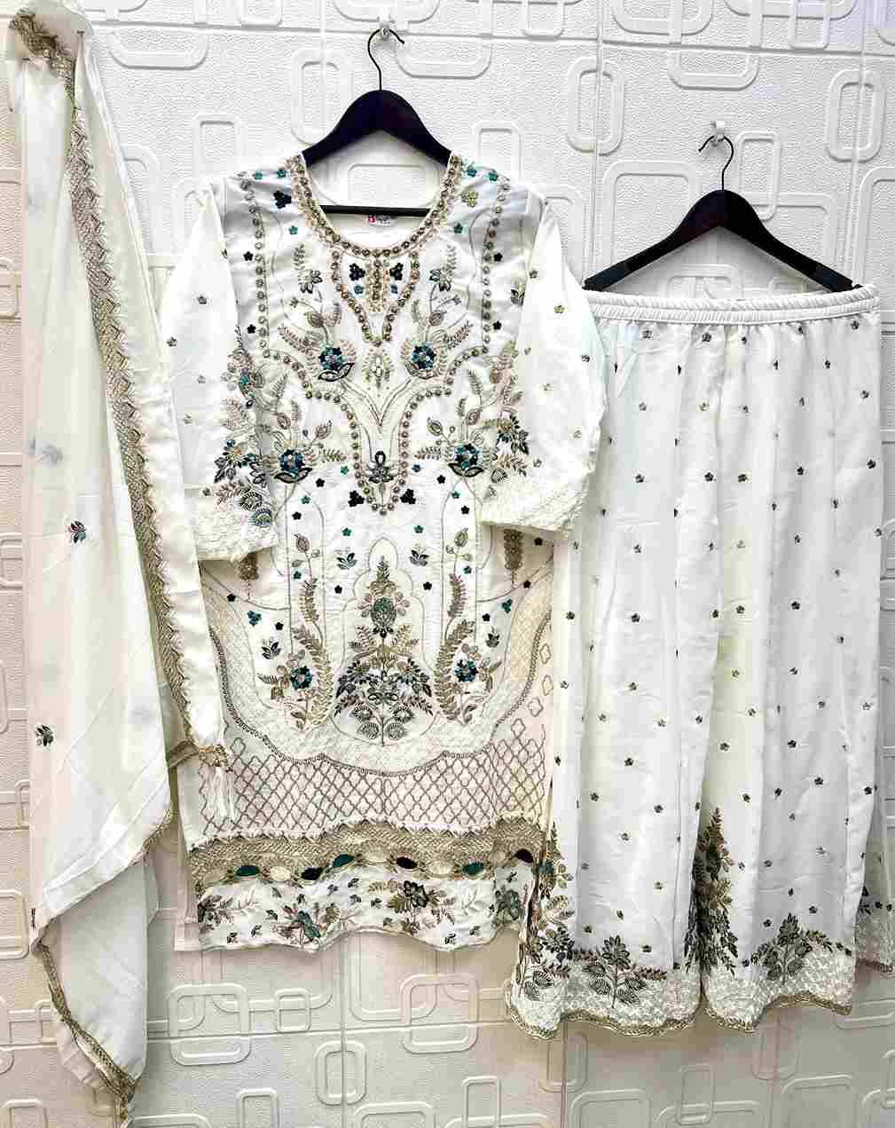 Bilqis 251 Colours By Bilqis 251-A To 251-D Series Beautiful Pakistani Suits Stylish Fancy Colorful Party Wear & Occasional Wear Faux Georgette Embroidery Dresses At Wholesale Price