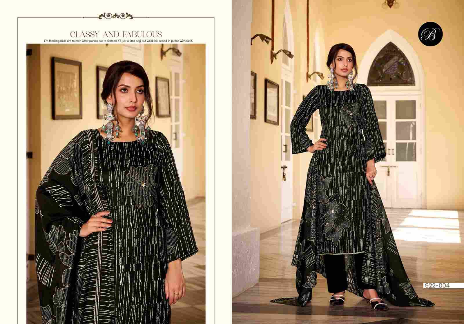 Natasha By Belliza 922-001 To 922-008 Series Beautiful Festive Suits Stylish Fancy Colorful Casual Wear & Ethnic Wear Pure Jam Cotton Print Dresses At Wholesale Price