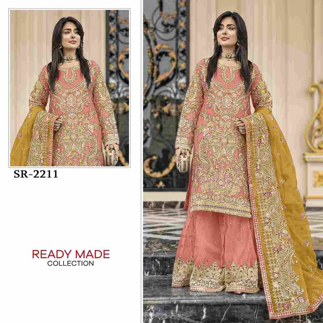 Shree Fabs Hit Design SR-2211 Colours By Shree Fabs SR-2211-A To SR-2211-D Series Beautiful Stylish Pakistani Suits Fancy Colorful Casual Wear & Ethnic Wear & Ready To Wear Ragga Chiffon Embroidery Dresses At Wholesale Price