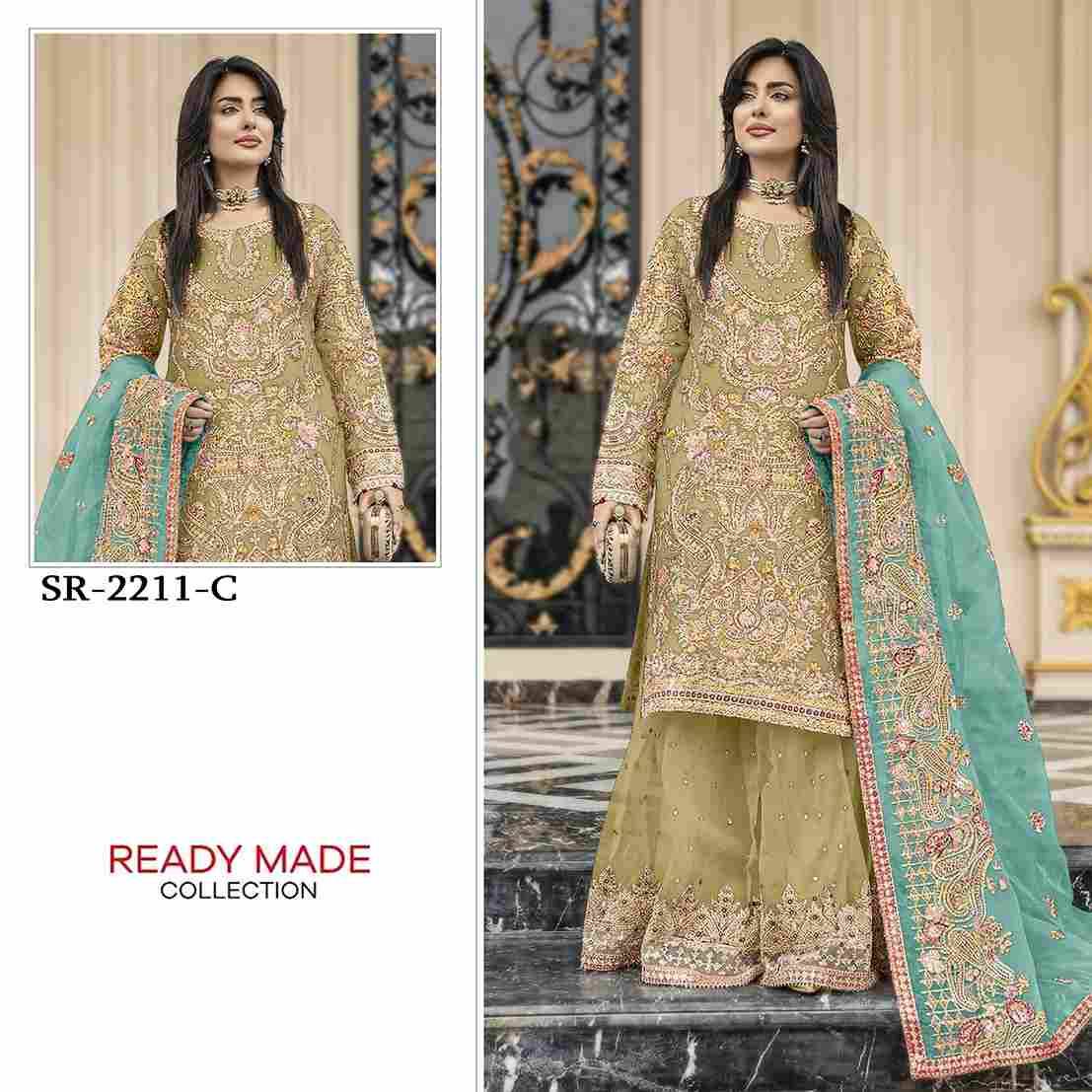 Shree Fabs Hit Design SR-2211 Colours By Shree Fabs SR-2211-A To SR-2211-D Series Beautiful Stylish Pakistani Suits Fancy Colorful Casual Wear & Ethnic Wear & Ready To Wear Ragga Chiffon Embroidery Dresses At Wholesale Price