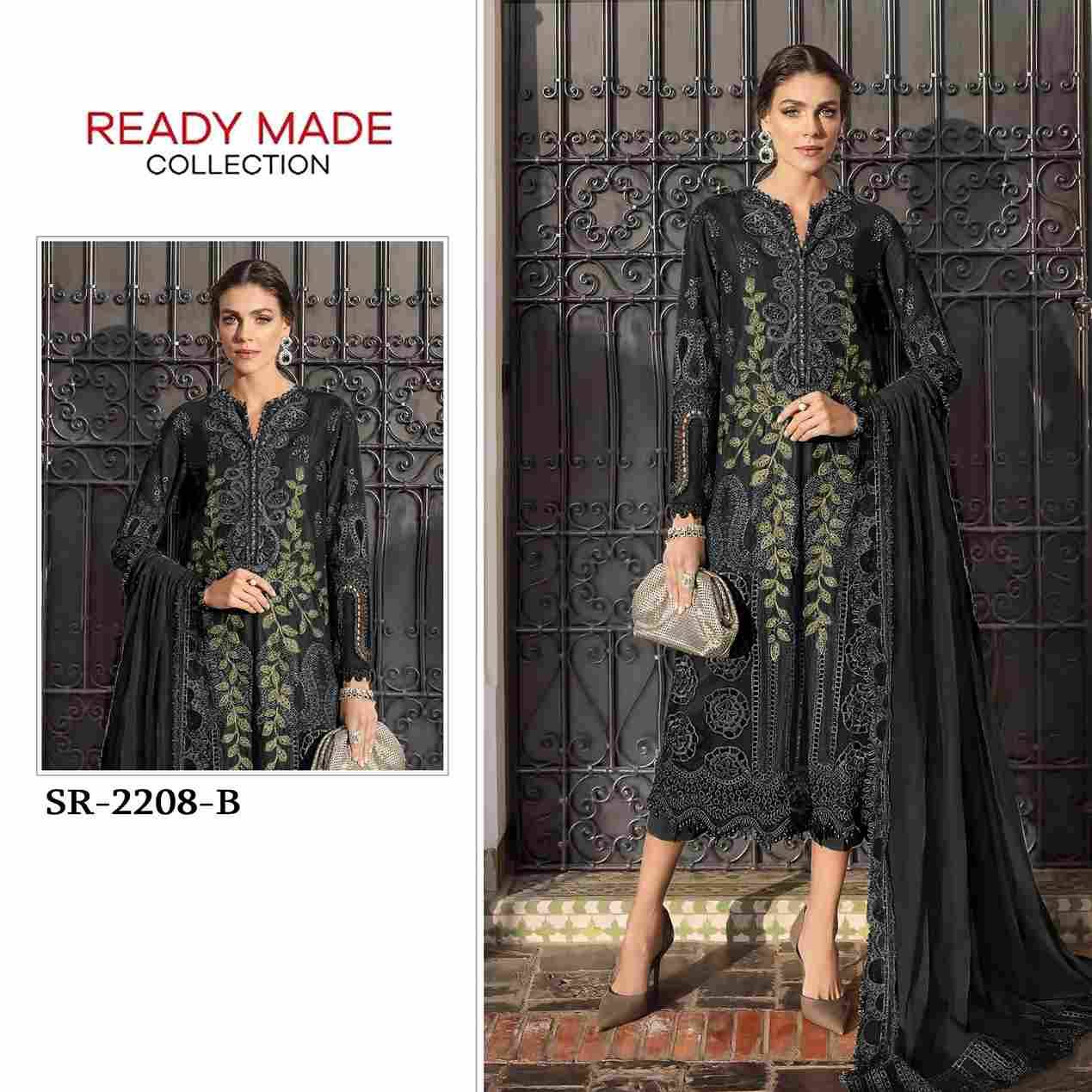 Shree Fabs Hit Design SR-2208 Colours By Shree Fabs SR-2208-A To SR-2208-D Series Beautiful Stylish Pakistani Suits Fancy Colorful Casual Wear & Ethnic Wear & Ready To Wear Ragga Chiffon Embroidery Dresses At Wholesale Price