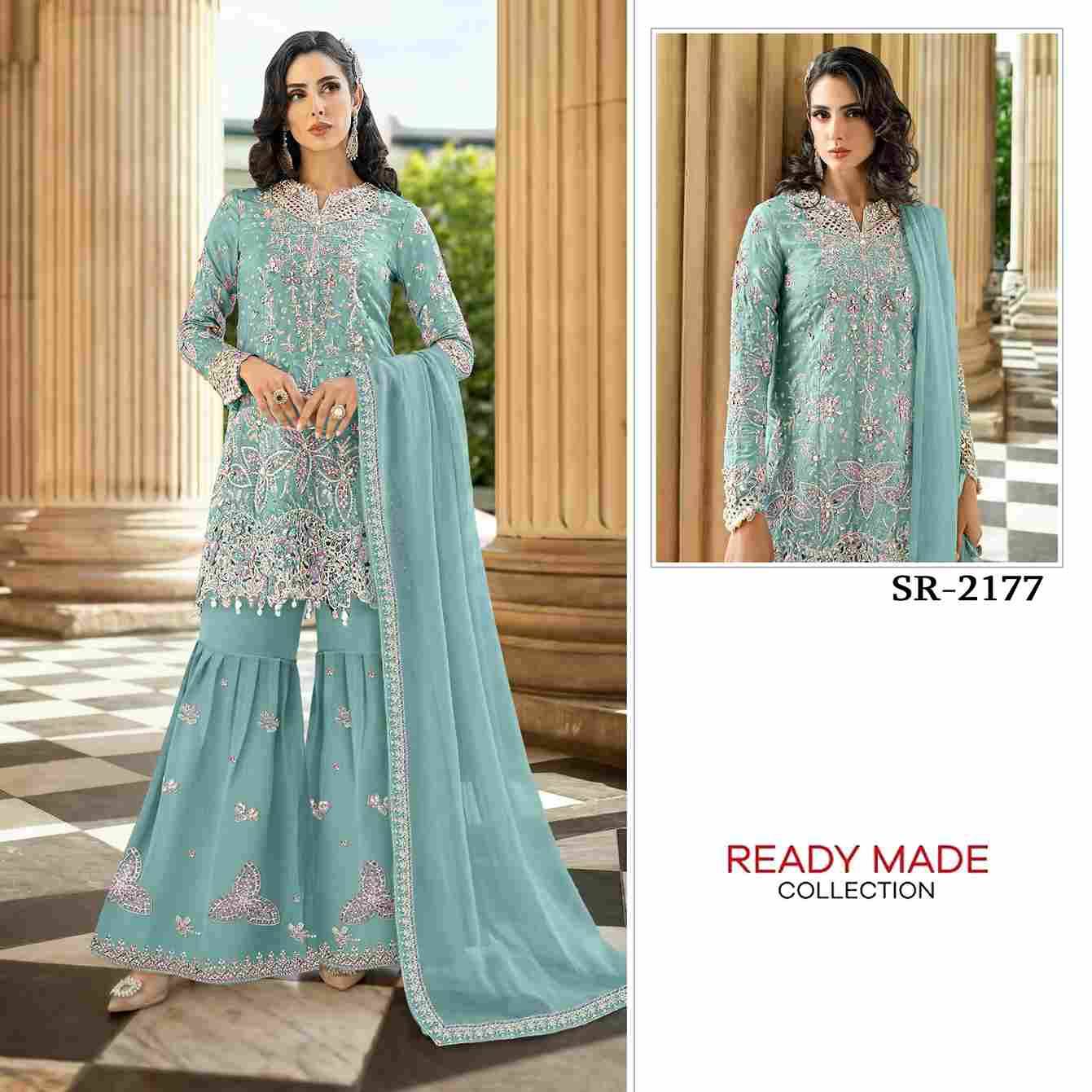 Shree Fabs Hit Design SR-2177 Colours By Shree Fabs SR-2177-A To SR-2177-D Series Beautiful Stylish Pakistani Suits Fancy Colorful Casual Wear & Ethnic Wear & Ready To Wear Chiffon Embroidery Dresses At Wholesale Price