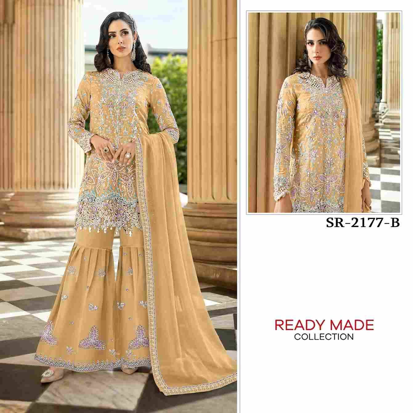 Shree Fabs Hit Design SR-2177 Colours By Shree Fabs SR-2177-A To SR-2177-D Series Beautiful Stylish Pakistani Suits Fancy Colorful Casual Wear & Ethnic Wear & Ready To Wear Chiffon Embroidery Dresses At Wholesale Price