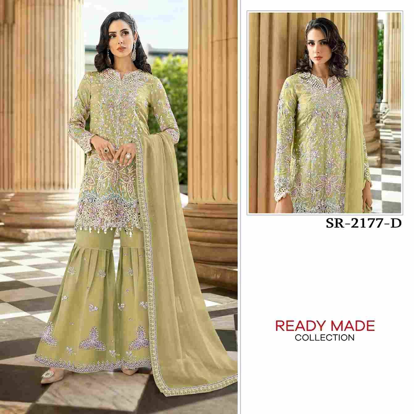 Shree Fabs Hit Design SR-2177 Colours By Shree Fabs SR-2177-A To SR-2177-D Series Beautiful Stylish Pakistani Suits Fancy Colorful Casual Wear & Ethnic Wear & Ready To Wear Chiffon Embroidery Dresses At Wholesale Price