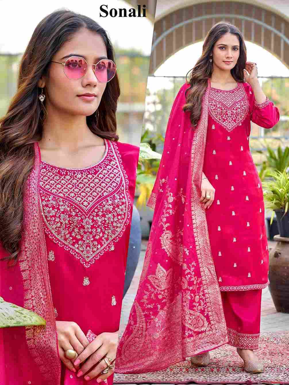 Sonali By Fashid Wholesale 01 To 07 Series Suits Beautiful Fancy Colorful Stylish Party Wear & Occasional Wear Roman Embroidery Dresses At Wholesale Price