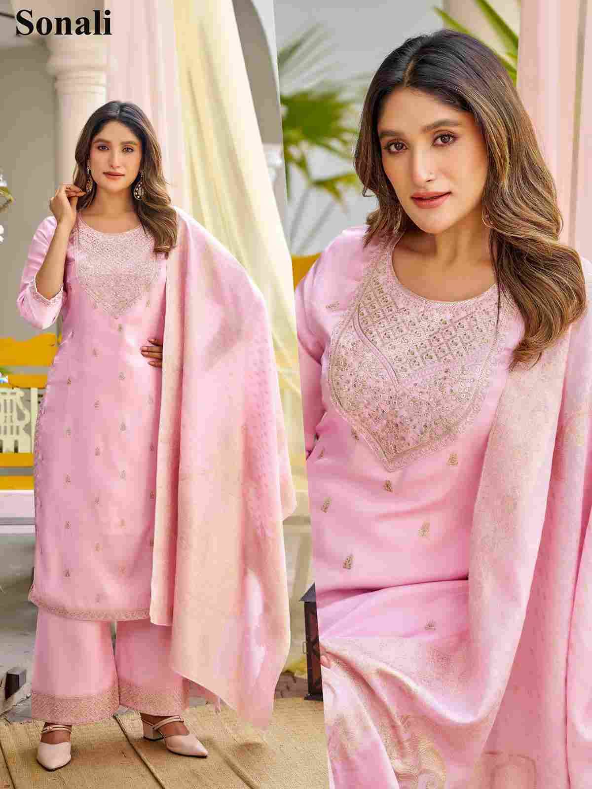 Sonali By Fashid Wholesale 01 To 07 Series Suits Beautiful Fancy Colorful Stylish Party Wear & Occasional Wear Roman Embroidery Dresses At Wholesale Price