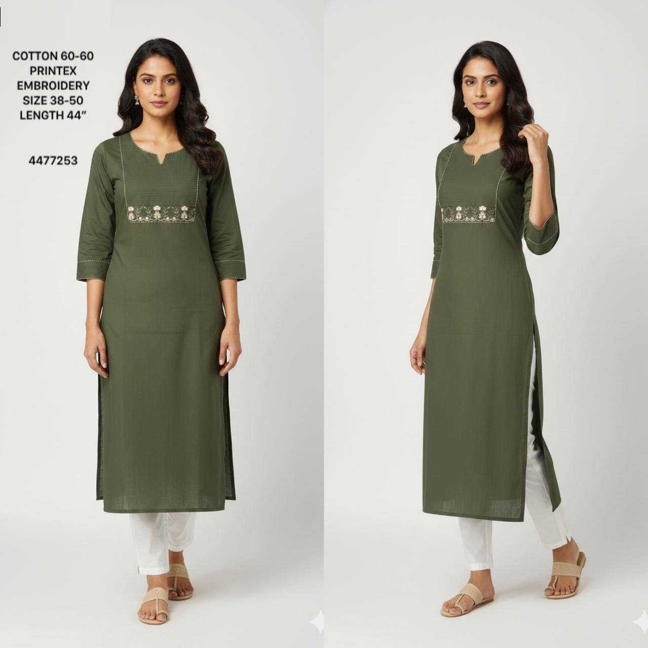 K-664 By Fashid Wholesale 01 To 10 Series Suits Beautiful Fancy Colorful Stylish Party Wear & Occasional Wear Cotton Prints Kurtis At Wholesale Price