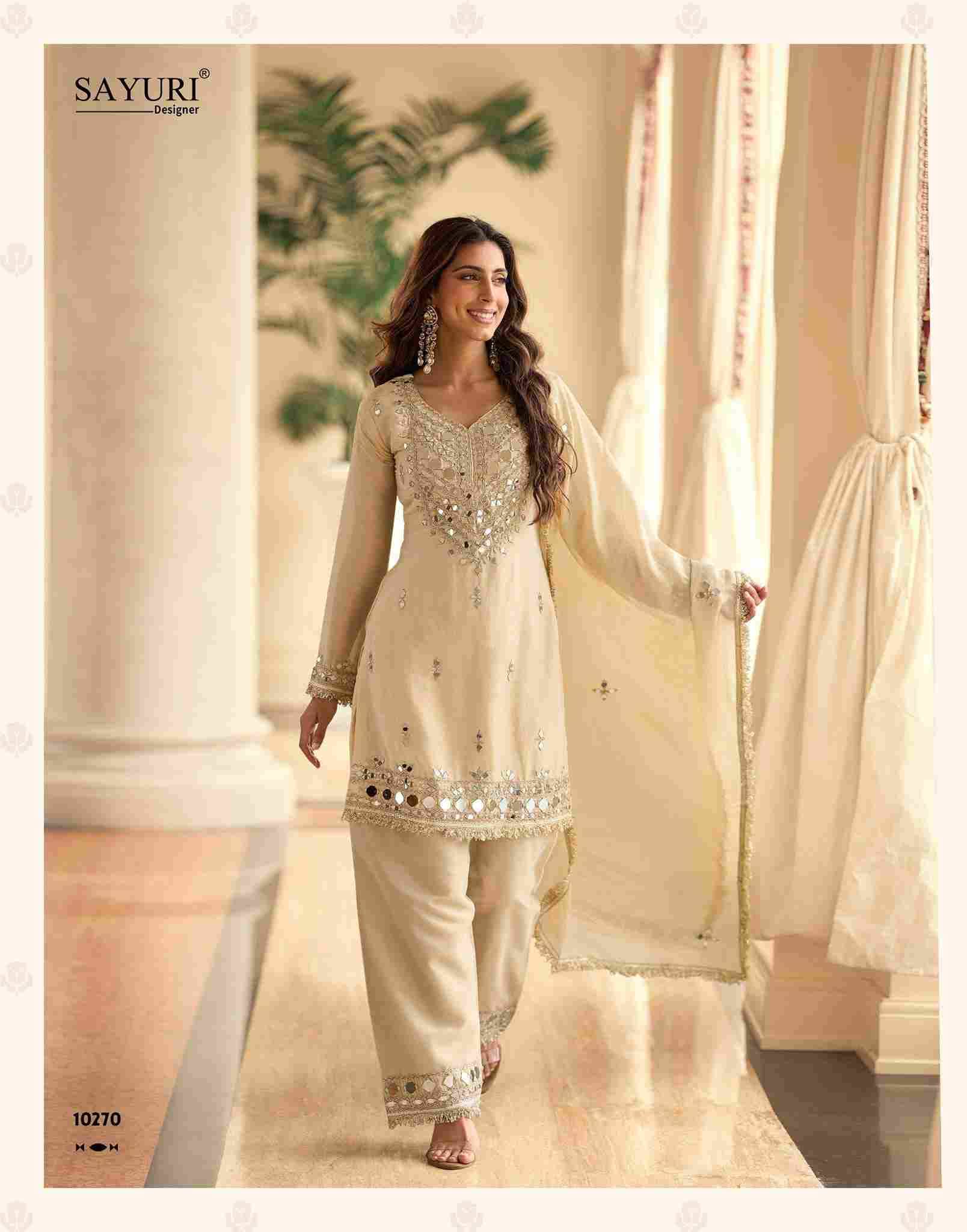 Mirror By Sayuri 10268 To 10270 Series Designer Festive Suits Collection Beautiful Stylish Fancy Colorful Party Wear & Occasional Wear Premium Simar Silk Dresses At Wholesale Price