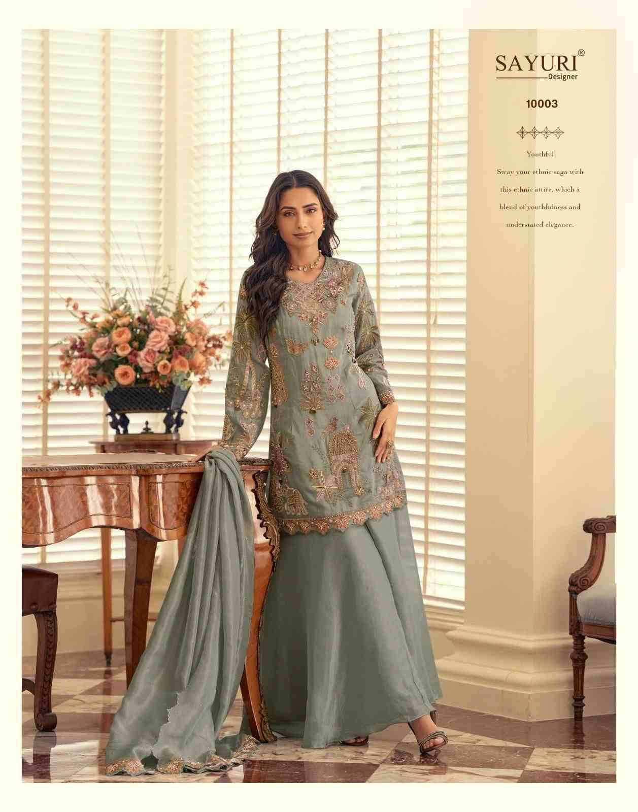 Ketki By Sayuri 10252 To 10254 Series Designer Festive Suits Collection Beautiful Stylish Fancy Colorful Party Wear & Occasional Wear Premium Shimar Silk Dresses At Wholesale Price