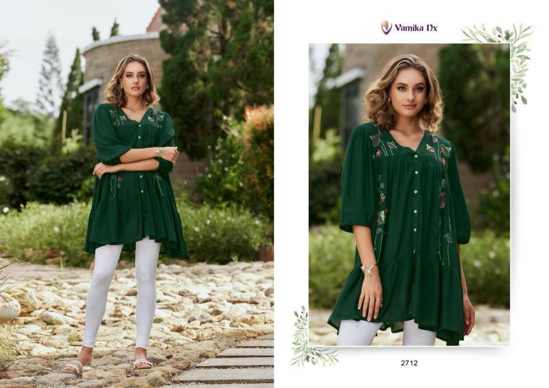 Rang Mahal Vol 3 By Vamika nx 2709 to 2712 Series Designer Stylish Fancy Colorful Beautiful Party Wear & Ethnic Wear Collection rayon tops At Wholesale Price
