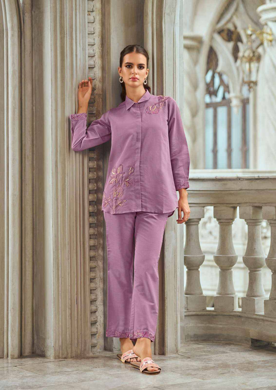 Aleena Vol 2 by Vamika nx 907 to 910 Series Designer Stylish Fancy Colorful Beautiful Party Wear & Ethnic Wear Collection Co ord sets At Wholesale Price